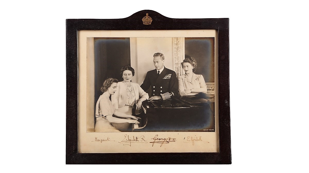 Signed Photograph of Royal Family